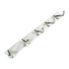 Stainless Steel Wall Mounted Coat 5 Hook Rack (26x3 / 1 Pc)