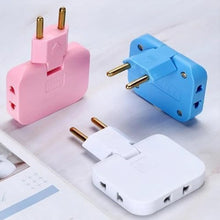 Wireless 3in1 Foldable Wall Plug Socket