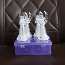 Battery Operated LED Angel Decorative Lights (4 Pc / Set)
